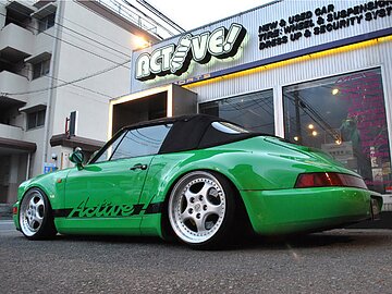 PORSCHE911 Turbo Look Cabrioletのイメージ